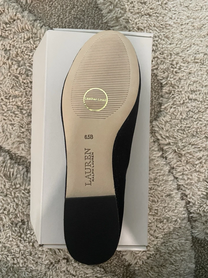 Ralph Lauren Bow Detail Ballet Flats - Image 4 of 4