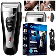Men's USB Electric Shaver Trimmer Razor Hair Beard Shaving Machine Rechargeable
