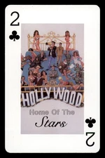 Hollywood Stars Single Swap Playing Card Empire Entertainment 2 of Clubs