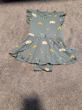 Kyte Baby 6-12 M Camping Bodysuit Dress