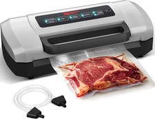 Máquina selladora al vacío Magic Mill MVS-2010 con mango de patente (caja abierta)