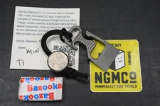 NEW Nice Guy Machine Co Minion Ti Pry NGMCo w/ TKW F**k Face Bead