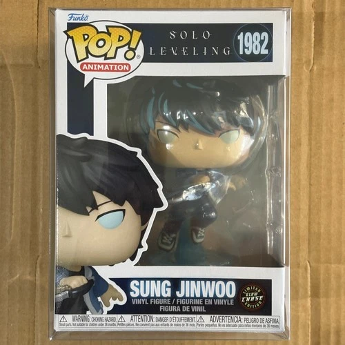 Funko Pop! Sung Jinwoo CHASE #1982, Solo Leveling, GITD, Anime Animation