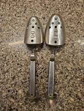 Shoe Tree Stretcher Shaper Keeper Ekco Metal Adjustable one Pair 1950s Vintage