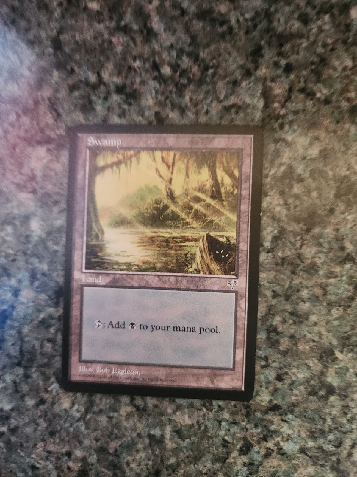 MTG Swamp (C) – Mirage Card # 339 NM/SP w1
