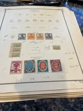 worldwide stamps collections lots Germany on album pages