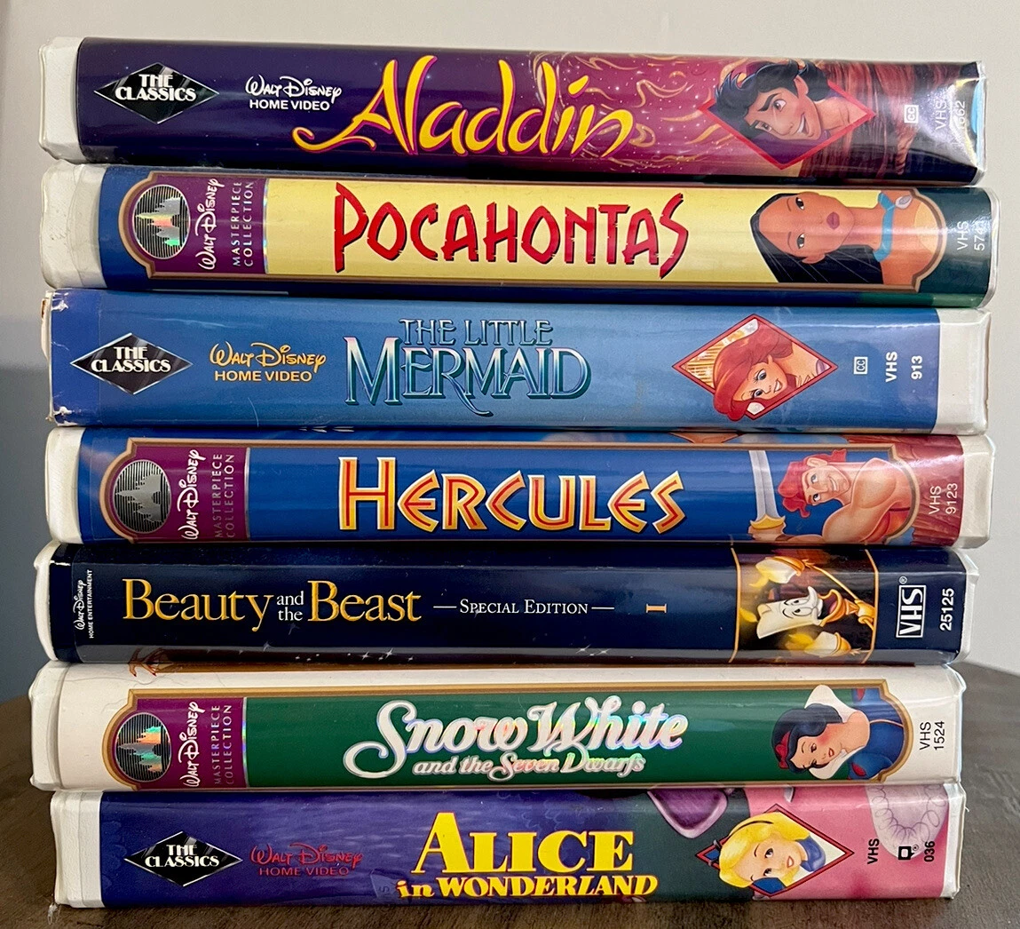 Various Disney Vhs Tapes Muniatalaya Gob Pe Hot Sex Picture