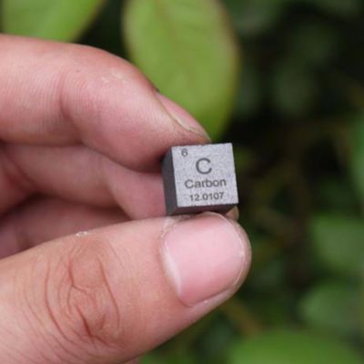 Carbon density cube 10mm Dichte Würfel  High Purity 99,9%  Element Collection