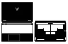 Carbon Sticker Skin Cover for Acer Predator Neo16 PHN16-72-76R1 2024 Laptop