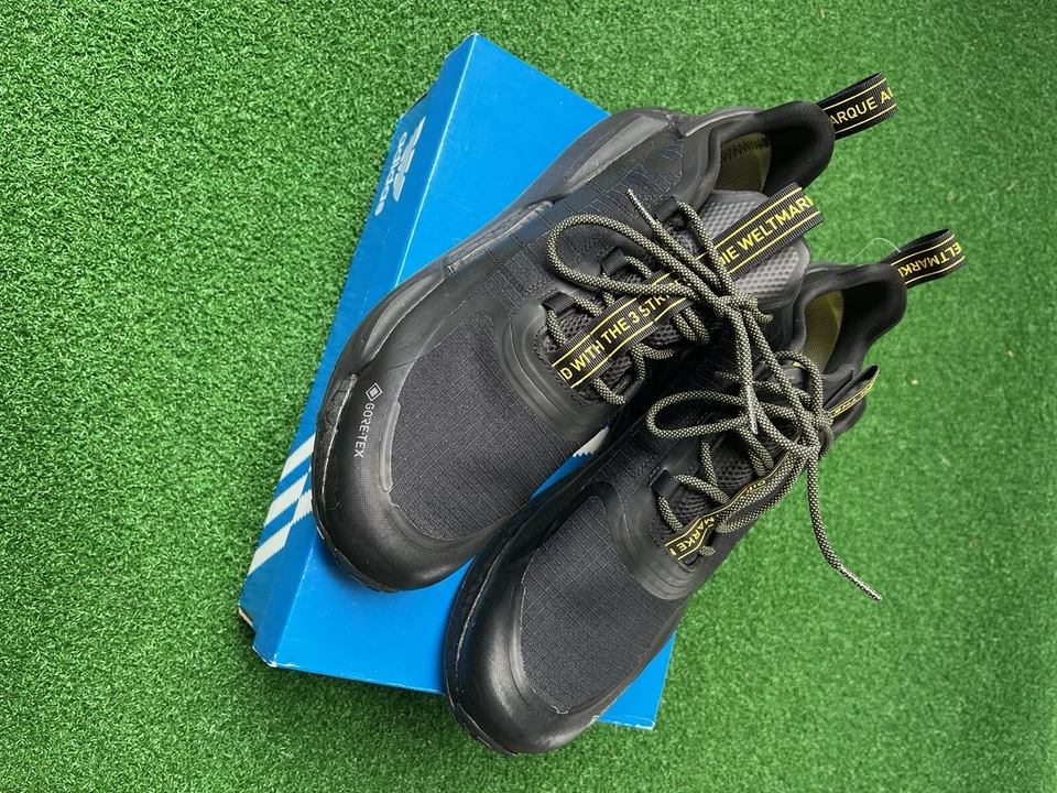 adidas Originals NMD_V3 GTX Gore-Tex Black Grey Yellow Men Unisex Casual GX9472 - Image 3 of 4