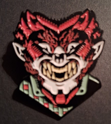 Loot Crate October 2017 Mythical Werewolf Wolf Man Horror Enamel Pin  - Picture 1 of 2