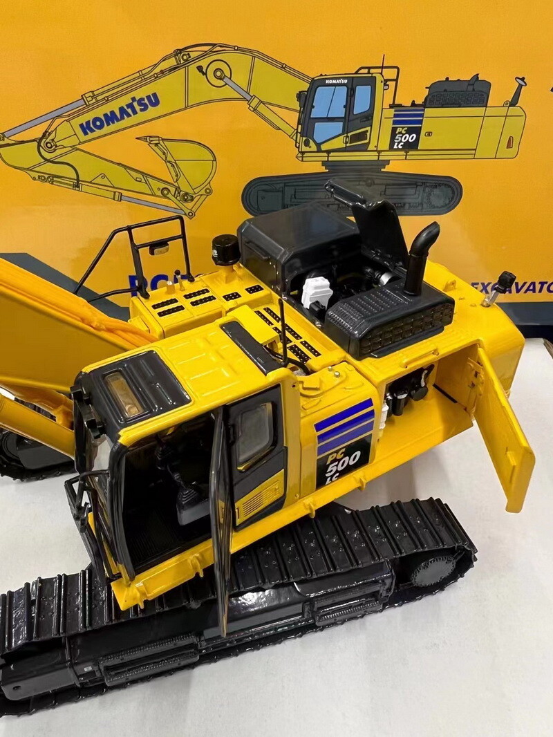 1/43 Scale KOMATSU PC500LC-10MO Hydraulic Excavator Diecast