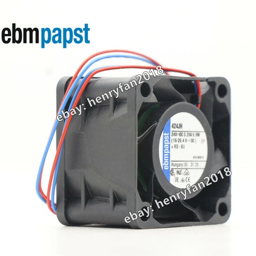 Ebmpapst 424JH Axial Fan DC 24V 6.9W 0.29A 40*40*28MM High Speed Cooling Fan - Afbeelding 4 van 6