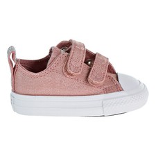 Converse Chuck Taylor All Star 2V OX Toddlers Shoes Rust Pink-White 761967F