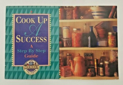 Cook Up A Success Step by Step Guide Cookbook Book Gather Organize Recipe Design