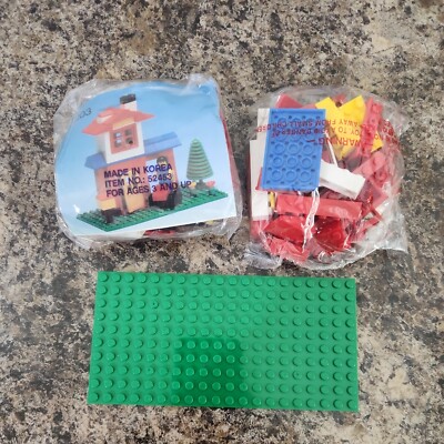 Vintage Coko Bricks CO3 House Set Blocks Lego Knock Off