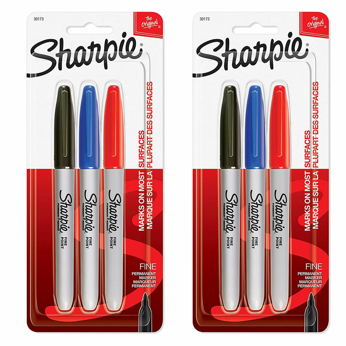 Sharpie Red Fine Point Permanent Marker