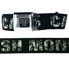 Cash Money $ Benjamins Hip Hop Seatbelt Style Seat Belt New Official Buckle-Down