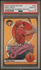 2023 Topps Pristine #SS-3 Mike Trout Swings of Summer Orange PSA 10 #/25