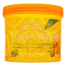 2 Pack Pro Styl Gel - Argan Oil by Ampro for Women - 32 oz Gel