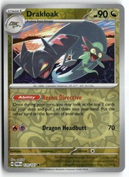 Drakloak 129/167 Twilight Masquerade Common Reverse Holo