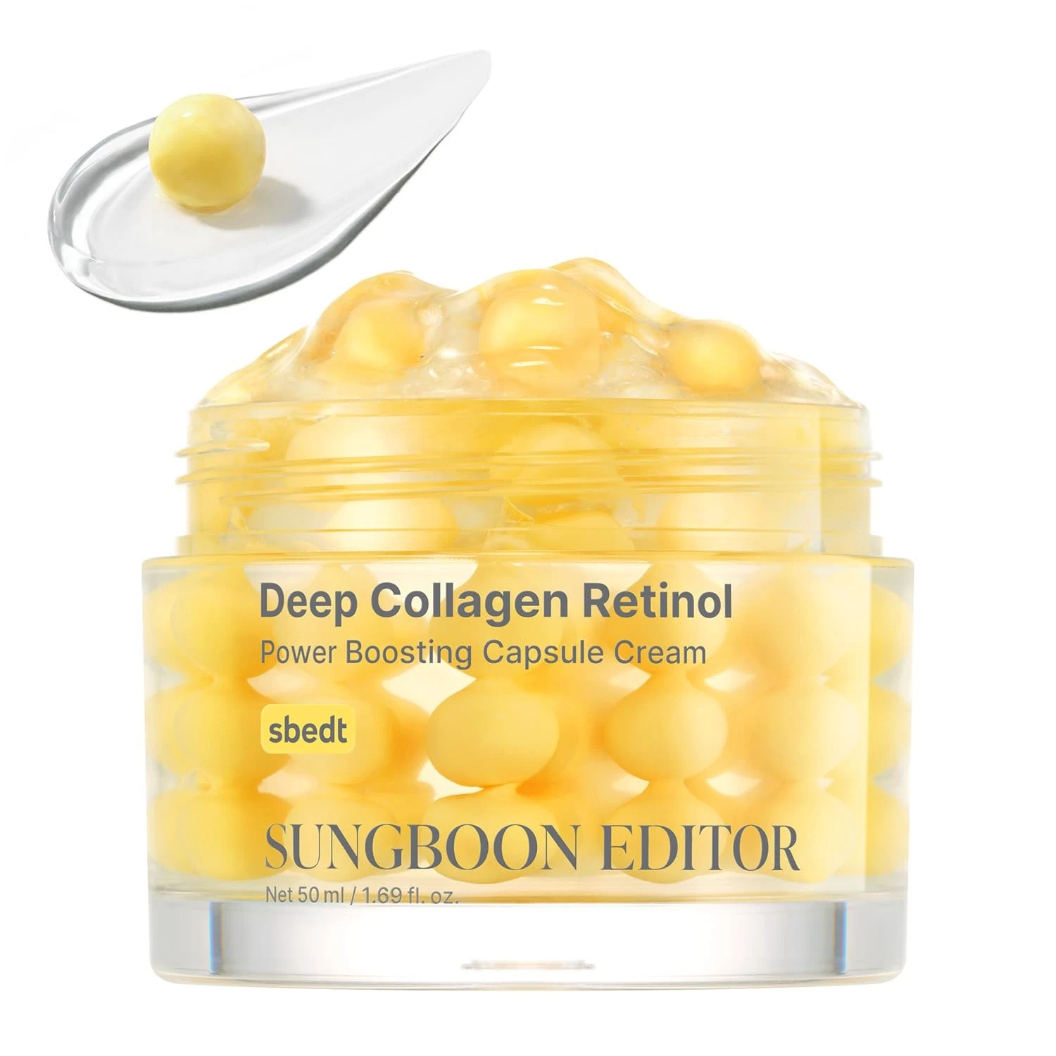 Deep Collagen Retinol Capsule Cream, For Fine Lines and Dry Skin, White Spicu...