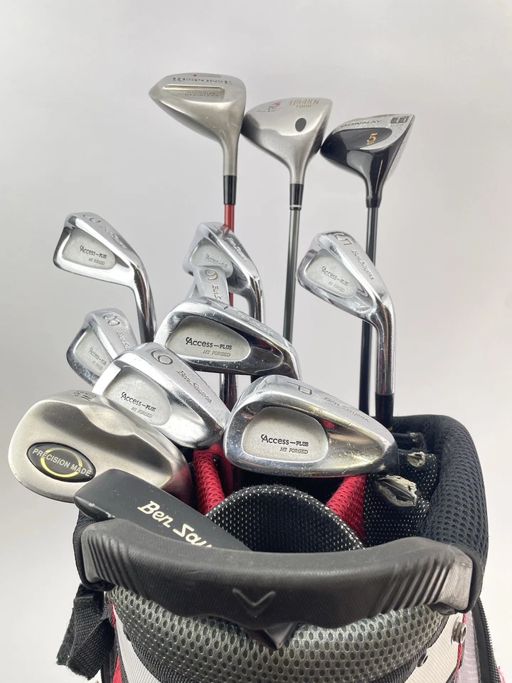 Mens Golf Package Set 13 Clubs Regular Flex /Right /New Grips /Cart Bag /28308 - Image 4 of 4