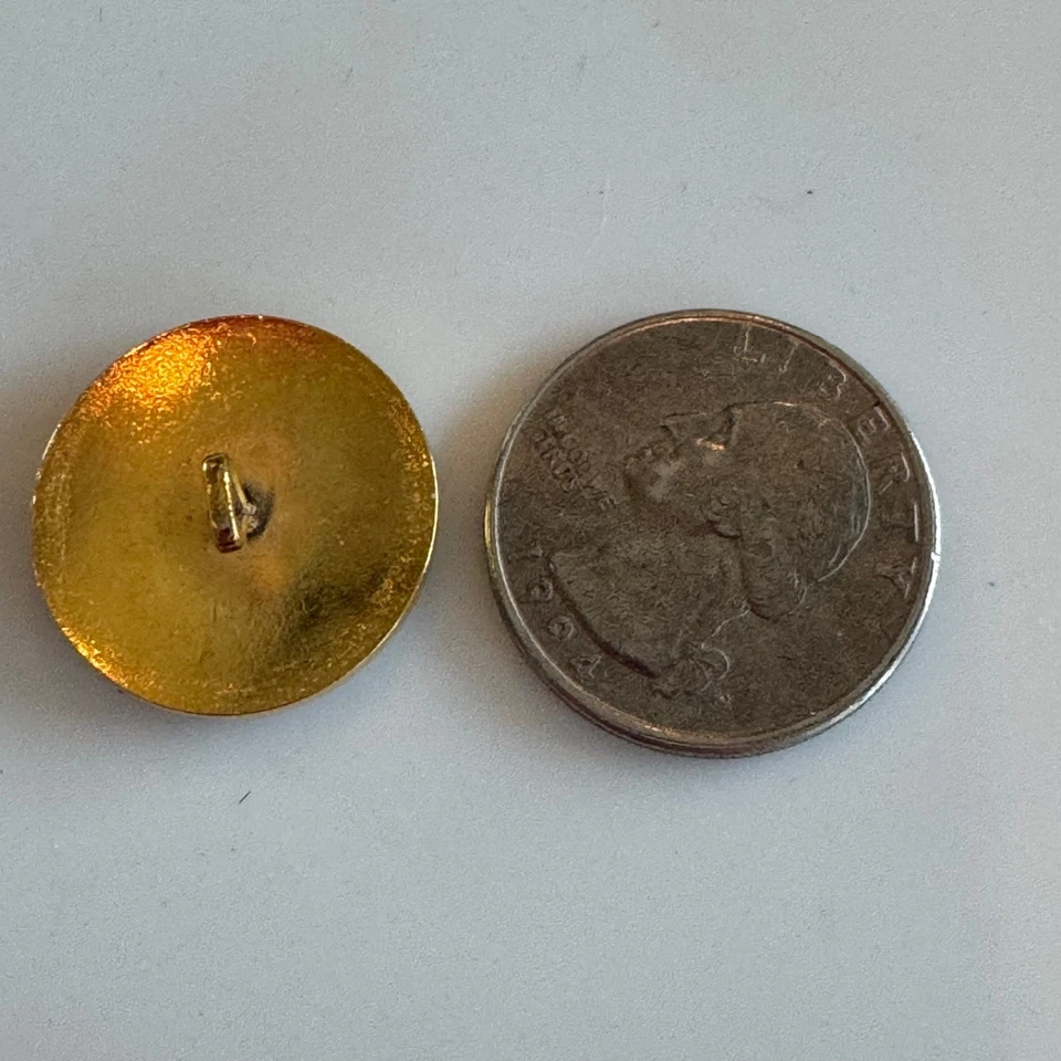 Vtg Mallard Duck Cloisonné Enamel Shank Button Waterfowl Hunting Wildlife Bird - Image 3 of 3