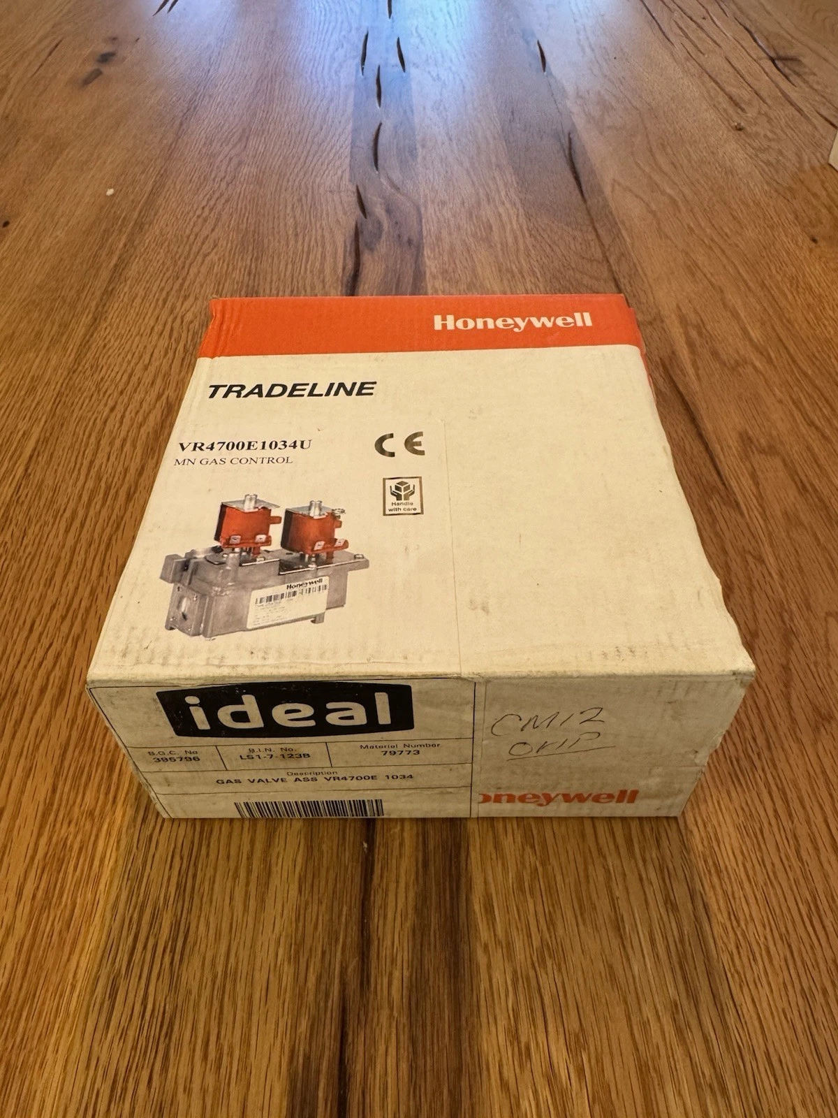 Honeywell Gas Control Valve Ass VR4700E1034U Ideal 395796 Brand New