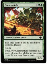 Cactarantula C Outlaws of Thunder Junction OTJ Foil 158 MTG LP