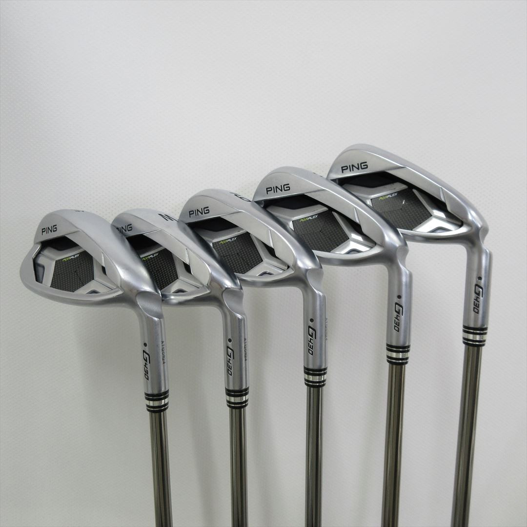 Ping Iron Set G430 Stiff PING TOUR 2.0 Chrome 1 5 pieces Dot