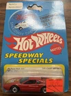 Vintage Hot Wheels Patch Card 1977 Red Race Bait 308 Ferrari GTB Metal Base HK