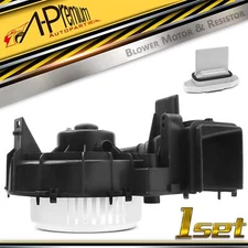Front HVAC Blower Motor & Resistor w/ Wheel for Nissan Altima 02-04 3.5L 2.5L