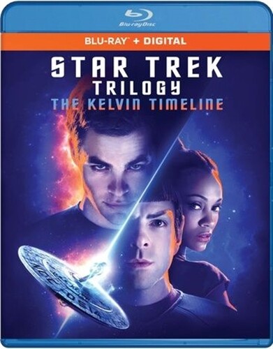 STAR TREK TRILOGY KELVIN TIMELINE Blu-ray 3 Films 2009 + Beyond + Into Darkness - Picture 1 of 1