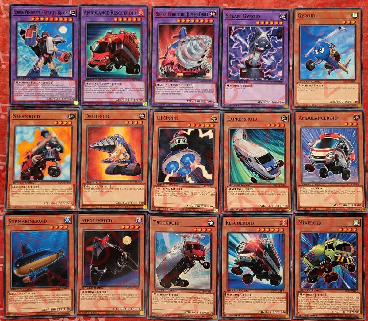 YUGIOH Roid Deck 45 Cards Syrus *Super Vehicroid* Mixeroid *Megaroid City* | eBay YUGIOH Roid Deck 45 Cards Syrus *Super Vehicroid* Mixeroid *Megaroid City* | eBay