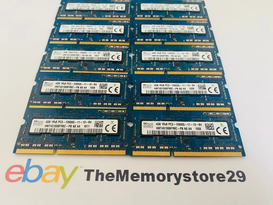 4GB 8GB 16GB Apple Mac Mini 2012 2013 DDR3 Laptop Memory  PC3-12800 RAM Lot - Image 3 of 4