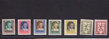 LUXEMBOURG 1930 SET OF 7 STAMPS MNH
