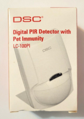 DSC LC-100-PI Digital PIR Detector With Pet Immunity 88030093 New Open Box