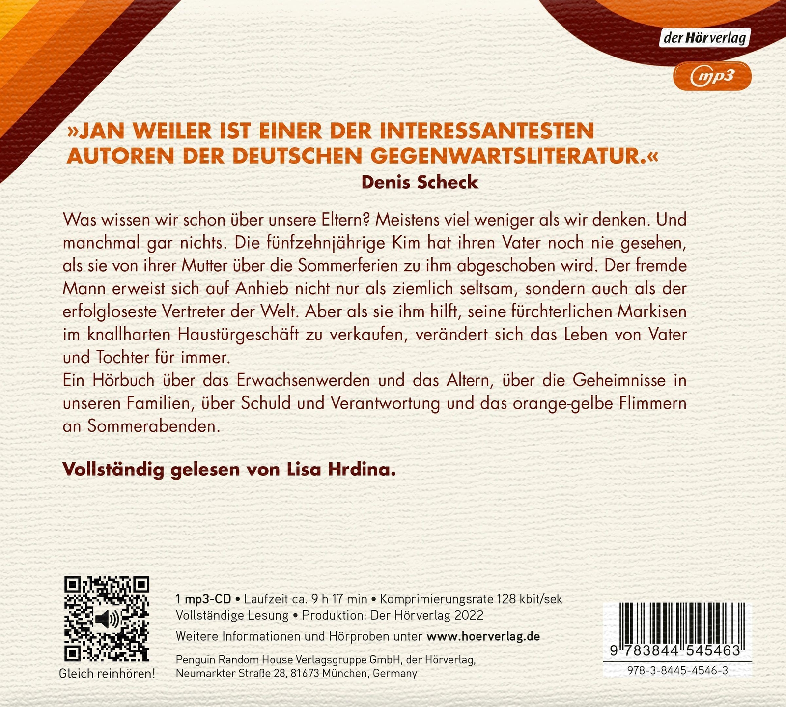 Thumbnail - Der Markisenmann | Jan Weiler | Mp3 | 1 Audio-cd | Deutsch | 2022