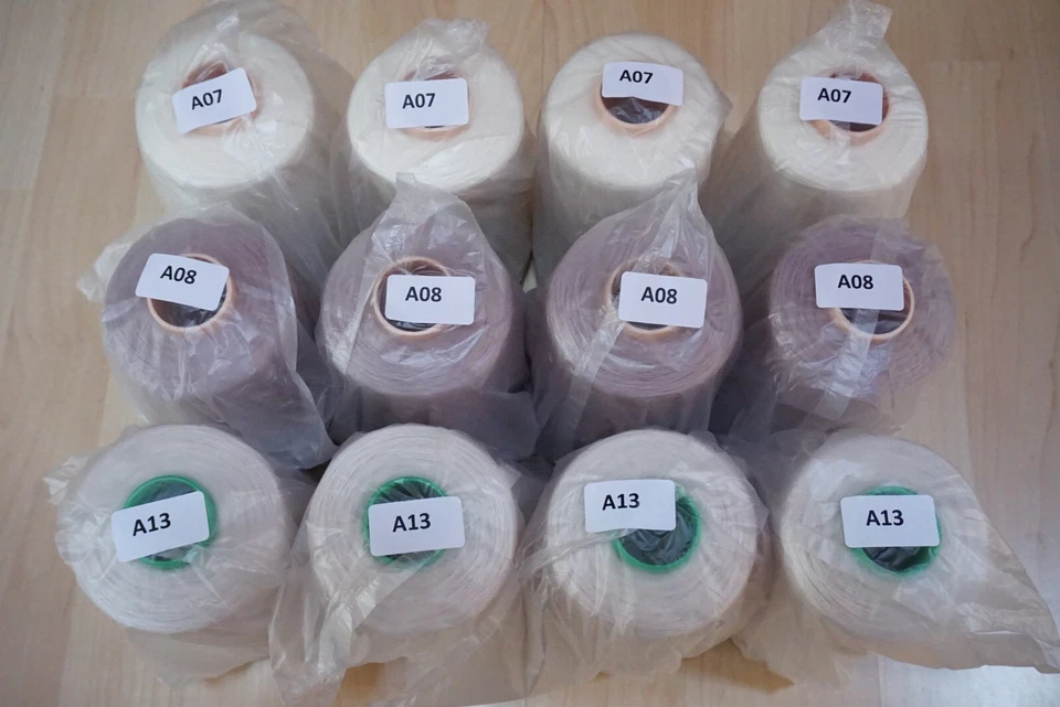 AK1 (60€/kg) 3000g KASCHMIR SEIDE KONVOLUT FARBMIX (10) Wolle Paket Strick Garn - Bild 2 von 4