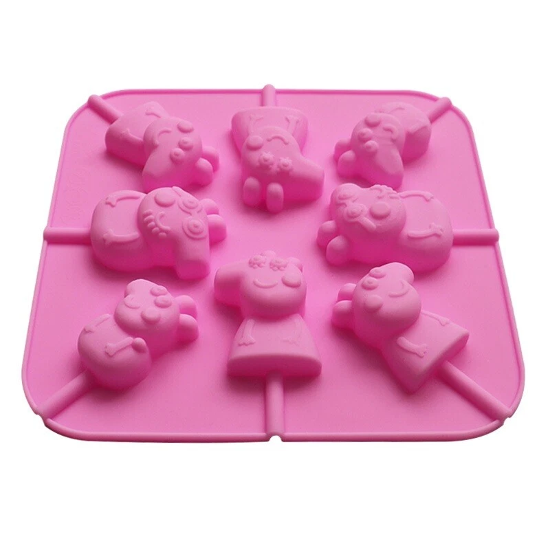 12-cavity Party Pig Silicone Mold Cartoon Silicone Model Diy Mold