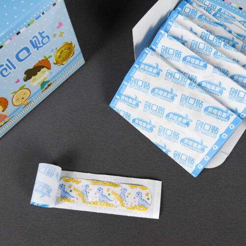 100Pcs/Box Transparent Band-Aid StopBleeding Bandage Patch Waterproof Breathable - Picture 1 of 12