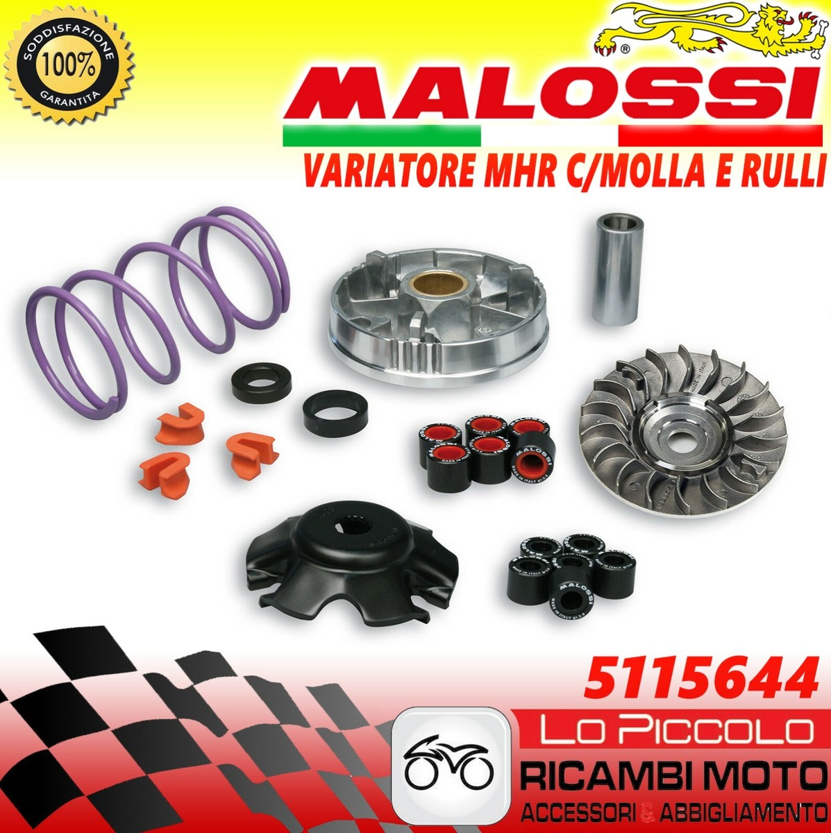 Malossi Multivar 2000 Variatore Malossi Mhr 101 Minarelli
