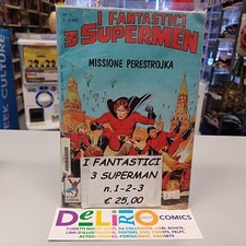 I FANTASTICI 3 SUPERMEN SERIE COMPLETA Ed. STAR COMICS