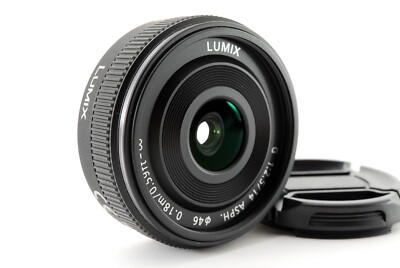 Panasonic Lumix G 14mm f/2.5 ASPH Black H-H014 Lens [Exc+++] From