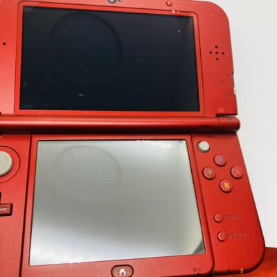 Nintendo New3DS LL Console (RED-001/Metallic Red) Used Region