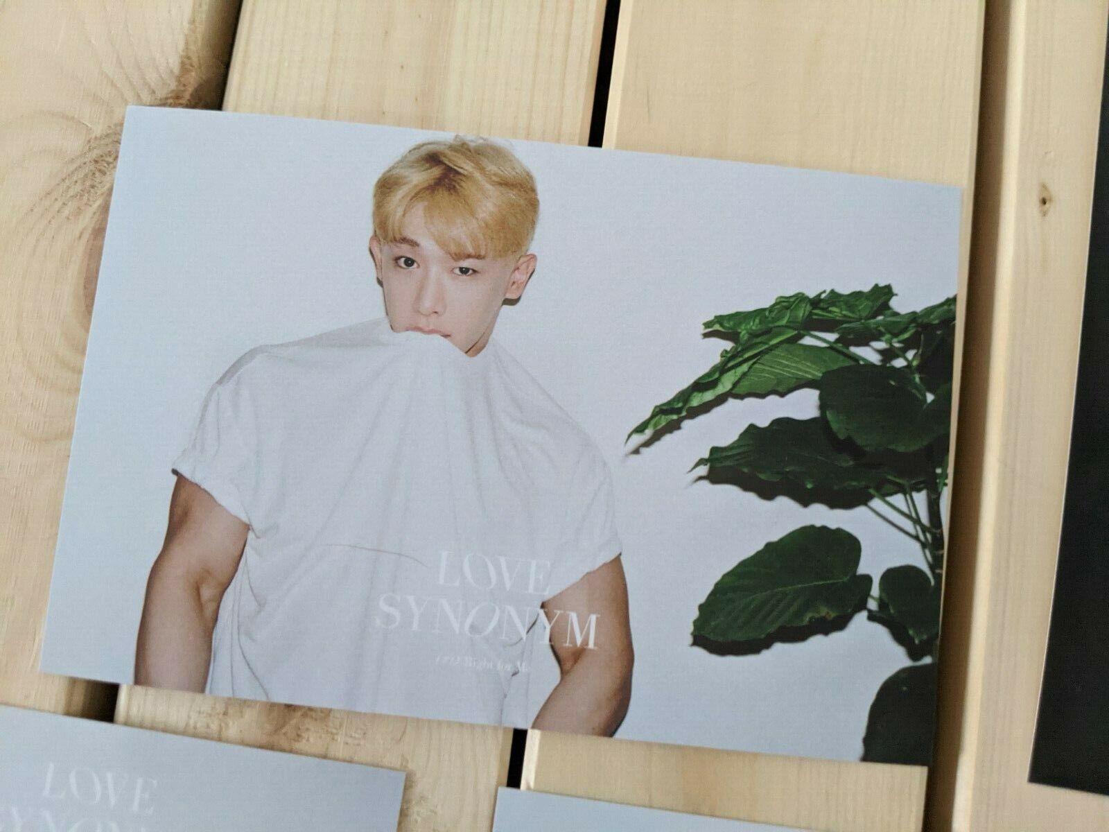 Wonho 1st Mini Album Love Synonym #1 Right for me Official Photocards  Select