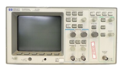 HP Hewlett-Packard 54600A 2-Channel Oscilloscope with 54652A HP Hewlett-Packard 54600A 2-Channel Oscilloscope with 54652A