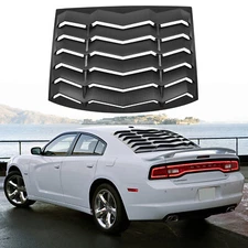 Rear Window Louver Windshield Sunshade Cover for Dodge Charger 2011-2021