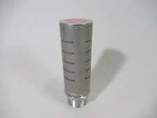 Schrader Bellows 4816-1000 Pneumatic Silencer 250 psi 1" Thread USED